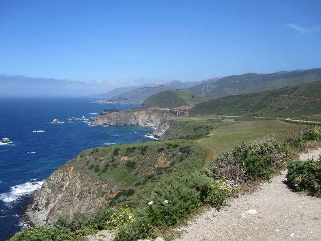 Hurricane Point on Highway 1 in California