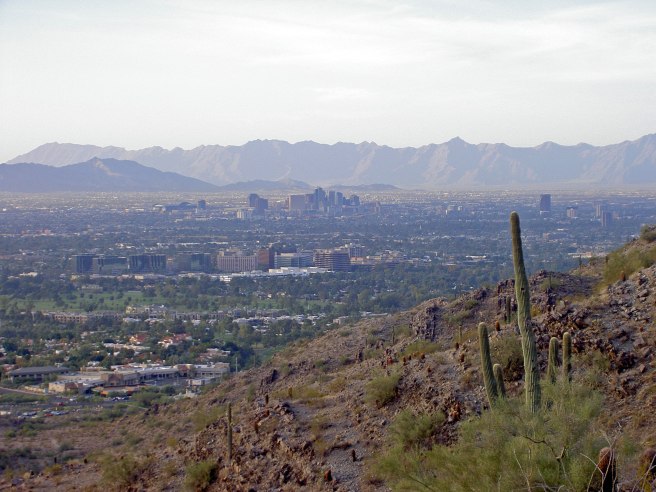 View from one of the trails