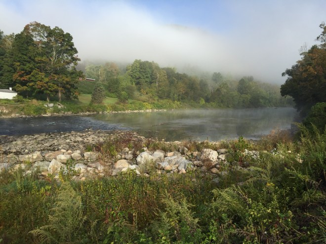 Housatonic River in West Cornwall, CT