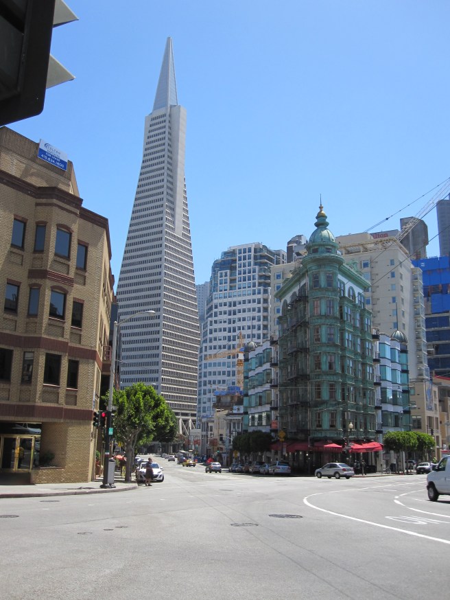 Transamerica building in San Francisco