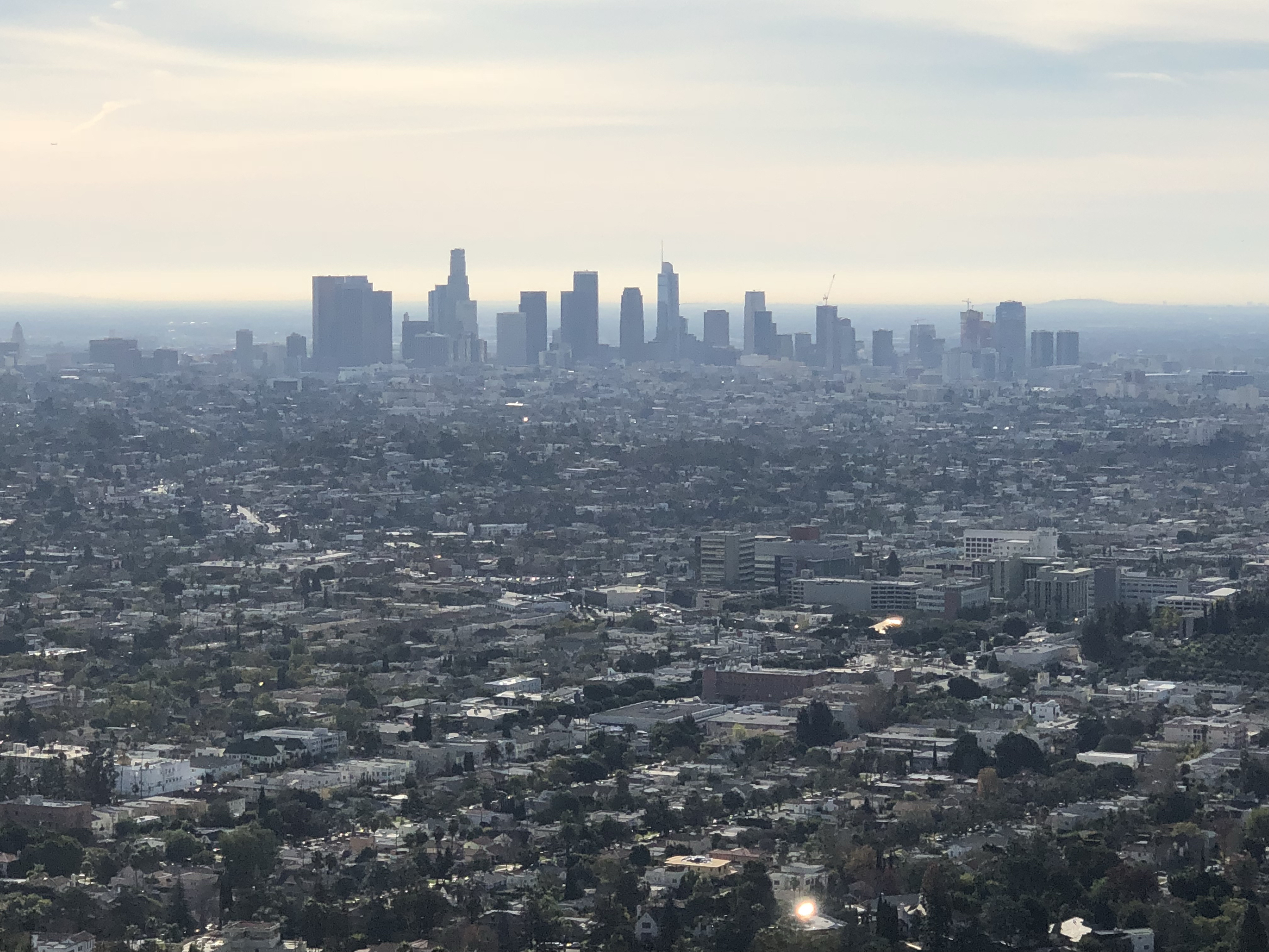 View of L.A. from Griffith Observatory