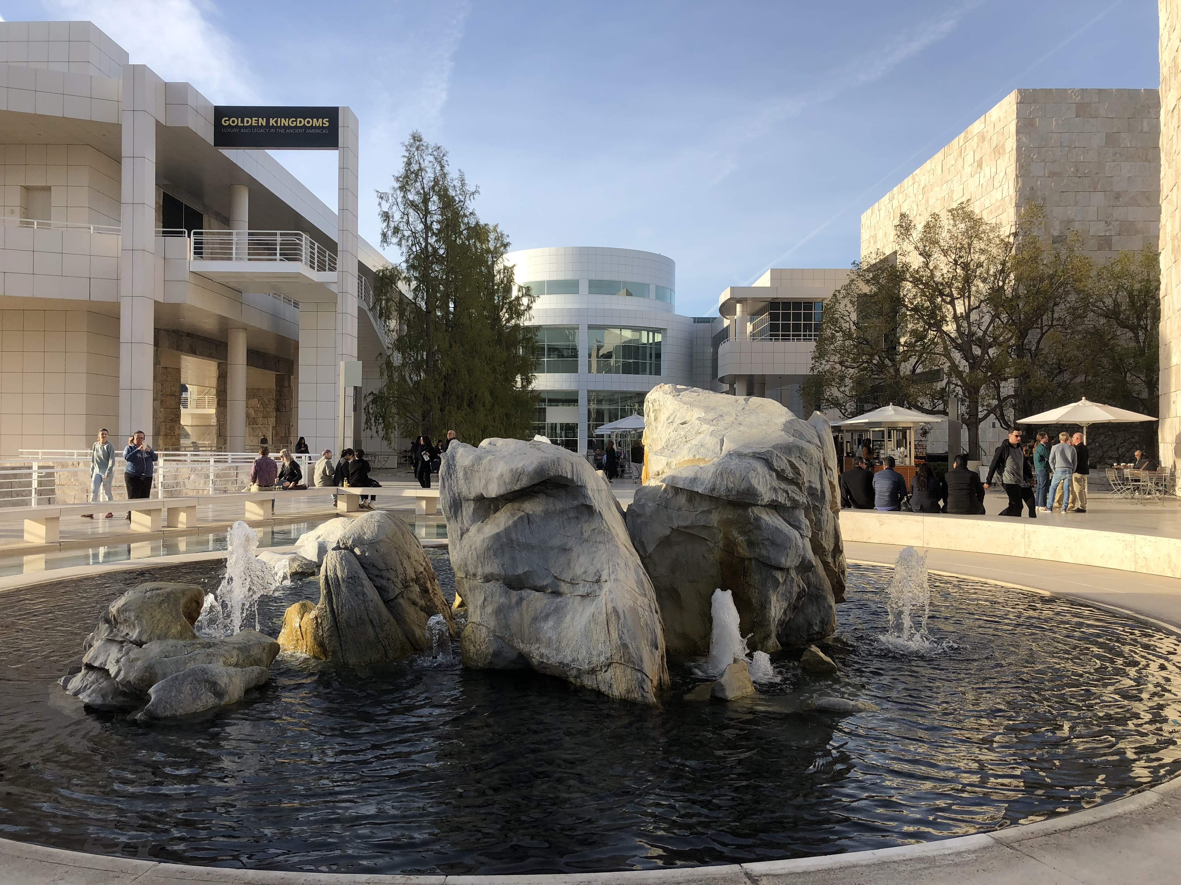 Museum Courtyard at the Getty Center