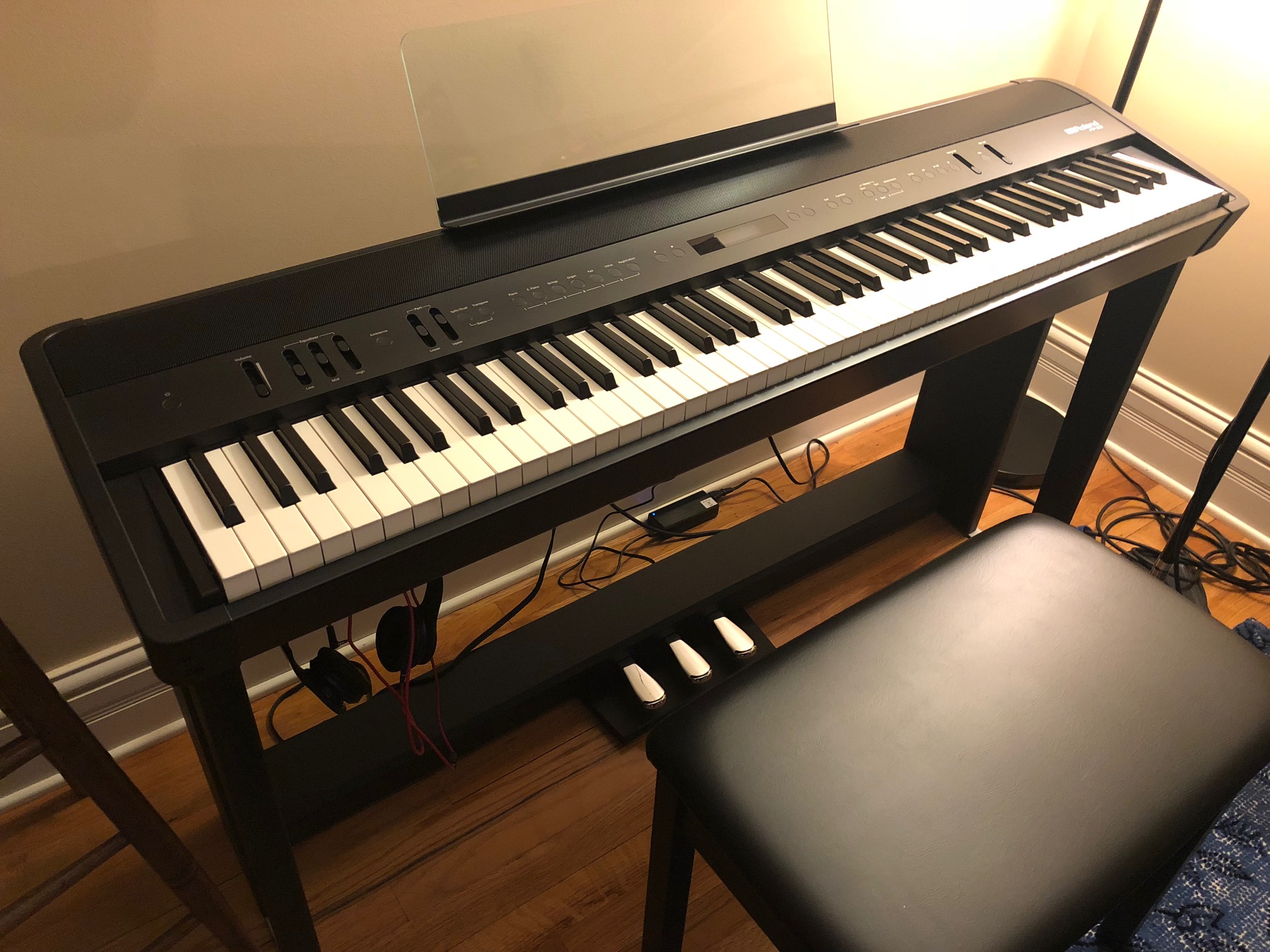 My Roland FP-90 keyboard