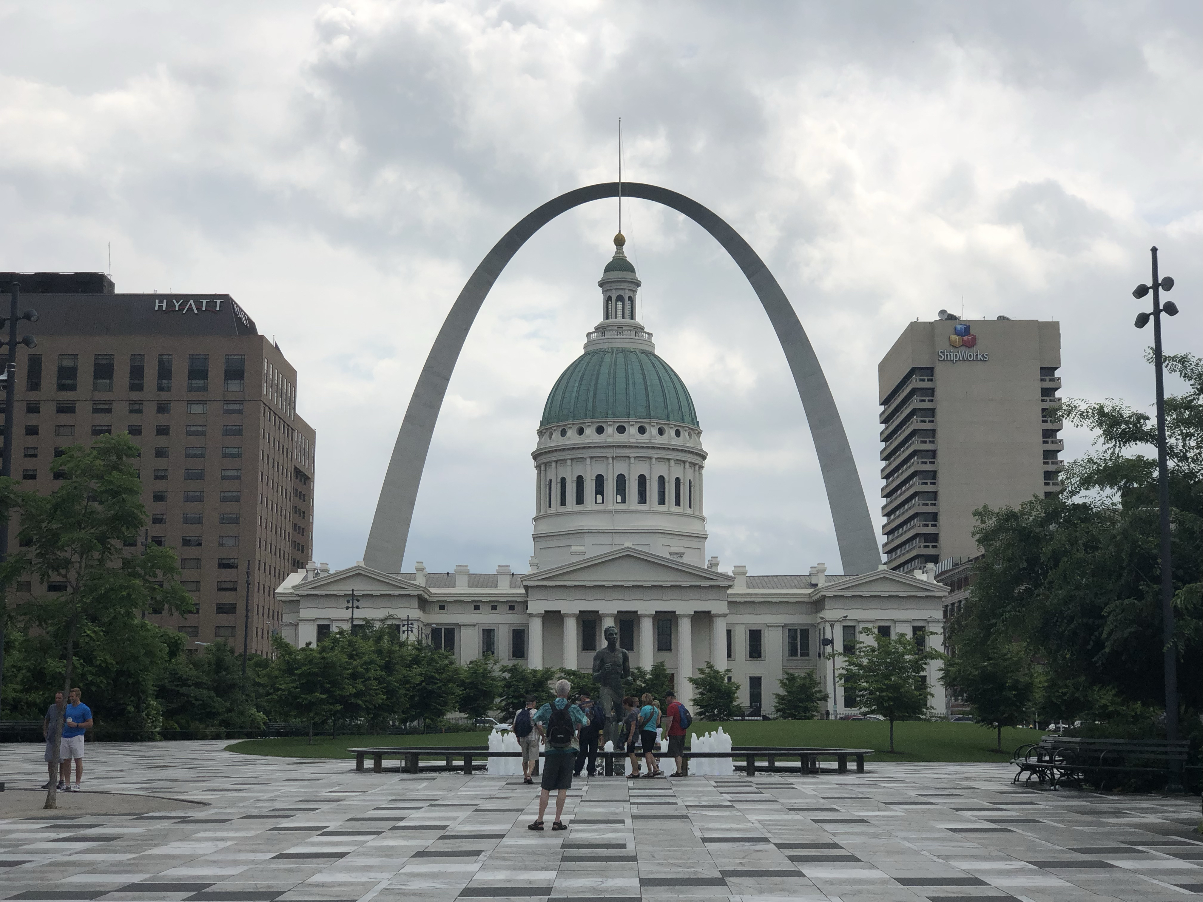 St. Louis Old Courthouse and Gateway Arch