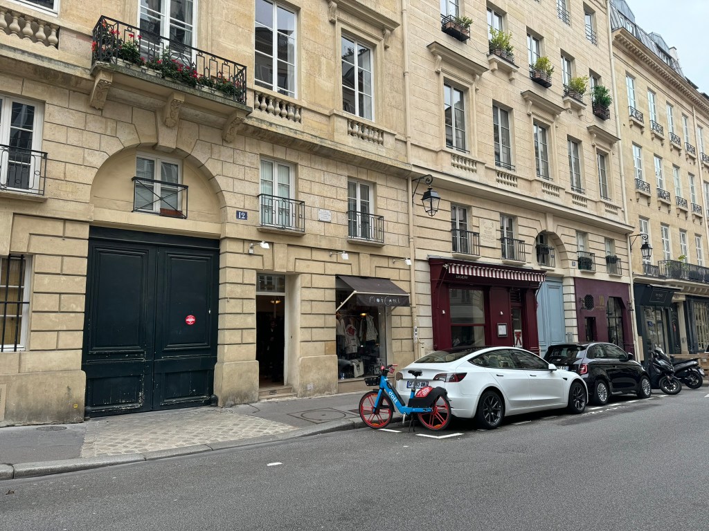 Original location of Shakespeare & Company Bookstore in Paris