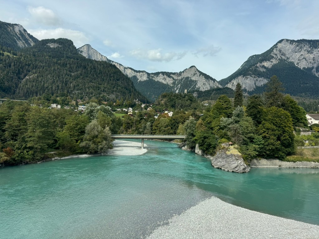 Rhine Gorge from the Glacier Express