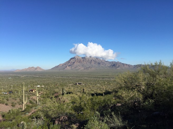 View from Picacho Peak, Arizona