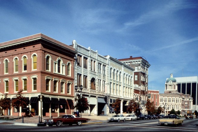Macon, Georgia (downtown, as I remember it)